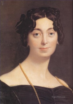 Madame Leblanc Neoclassical Jean Auguste Dominique Ingres Oil Paintings